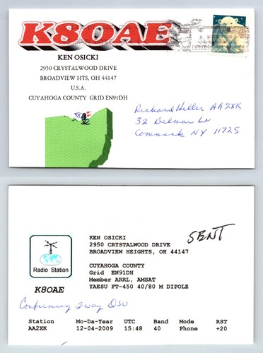 Ham radio qsl - ham, qso