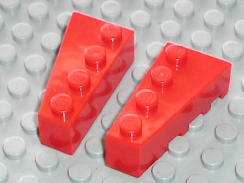 Lego ferrari red wedges ref - wedges,
