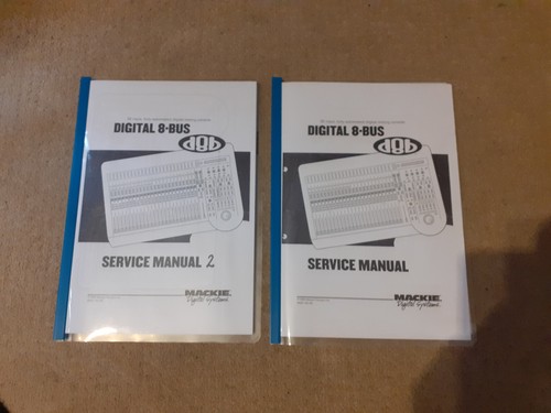 Manuali officina mackie d8b - manuali,