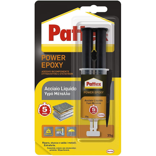 Pattex power epoxy - pattex, acciaio