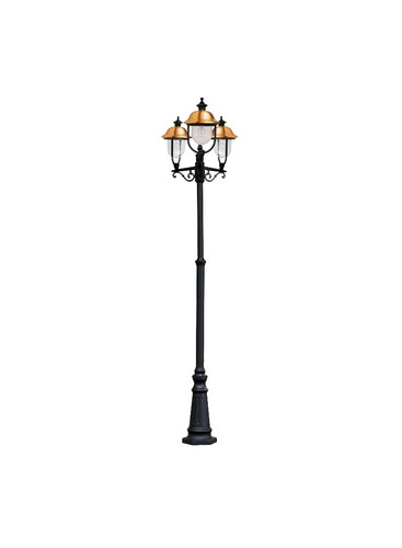Lampione luci alluminio - 3,