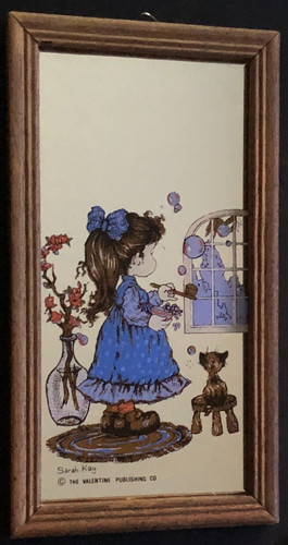 Quadro vintage 1983 specchio