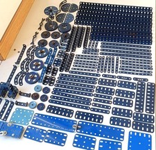 Meccano Blu parti in metallo e