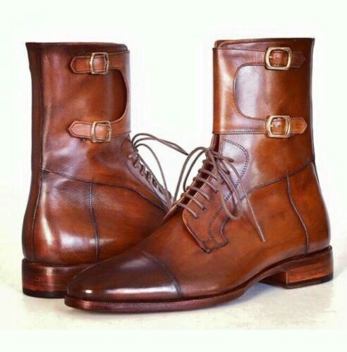 Scarpe uomo stivaletti alti