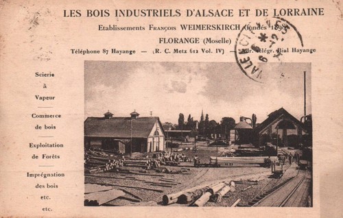 Carte postale florange - carte,