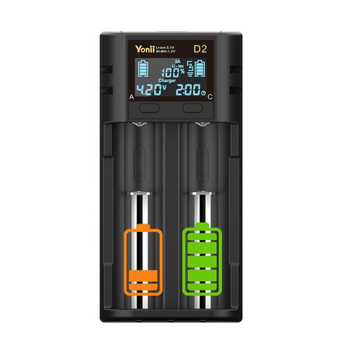 Caricabatteria usb lcd smart - caricabatteria,
