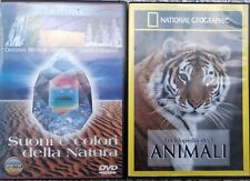 LOTTO NATURA E NATIONAL GEOGRAPHIC ANIMALI 2 DVD