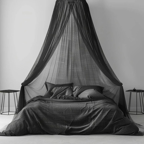 Zanzariera letto tettoia - zanzariera,