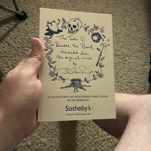 Rowling sotheby catalogue - jk,