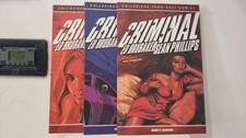 COLLEZIONE 100 % CULT COMICS - CRIMINAL - Serie Completa 1/3 - Panini Comics