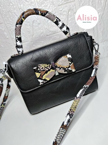 Borsa tracolla rigida - , nera