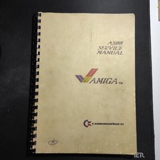 COMMODORE AMIGA A500 SERVICE MANUAL 314981-01 312511-03 312510-07 312510-08