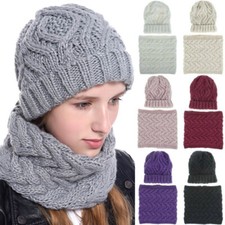 Set cappello e sciarpa donna