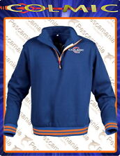 Felpa in cotone Colmic Universal OFFICIAL TEAM TG S con zip Orange series