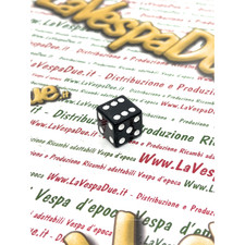 Tappo valvola nero dado gioco