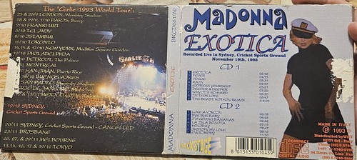 Madonna exotica live - exotica, cd