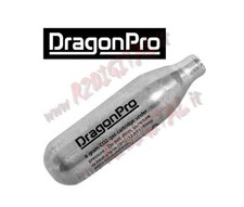 Dragonpro CO2 Bombolette 1 pezzi 8Gr, GAS per PISTOLA FUCILE SOFTAIR