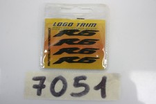Kit adesivi metallizati TRIM LOGO Stripe sticker set Yamaha YZF R6