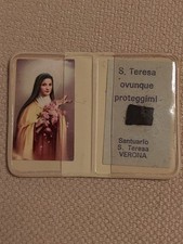 Santino con reliquia S. Teresa 