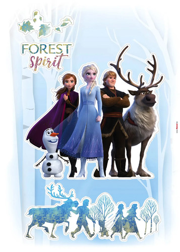 Adesivi parete frozen - adesivi,