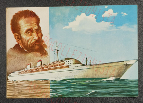 Cartolina turbo nave - cartolina,