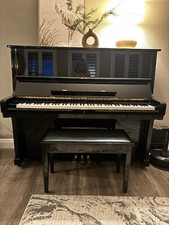 Yamaha U2 Black Satin Finish