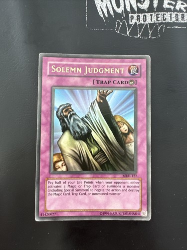 Yugioh solemn judgment - judgment, ultra