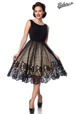 Abito swing con pizzo abito