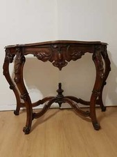 Console in noce epoca 1800