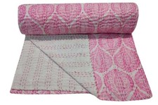 Copriletto trapuntato Kantha