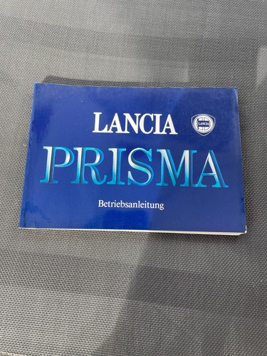Lancia prisma manuale - lancia, uso