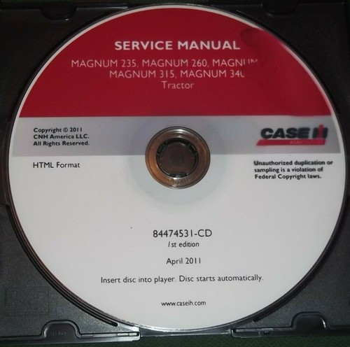 Case magnum 235 260 - 260, 315