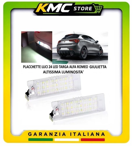 Coppia placchette led - 24, luci