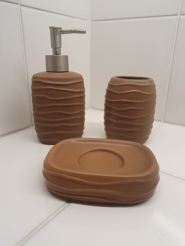 Set pezzi accessori bagno - set,