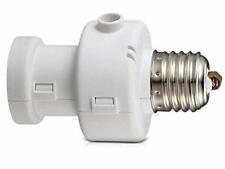 Maclean Mce21w Portalampada con attacco E27, con sensore crepuscolare e timer (U