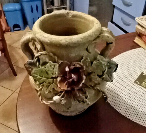 Vaso antico terracotta - vaso,