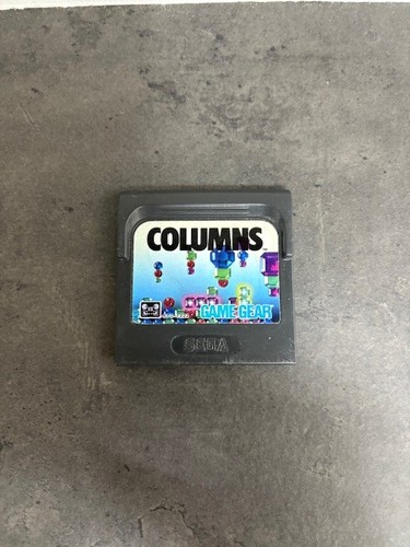 Columns game gear sega - columns, ottimo