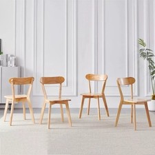 Sedie da pranzo 4 pezzi metà