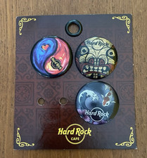 HARD ROCK CAFE' 3 SPILLE PINS DIAMETRO 3 cm