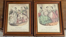 Set 2 quadri moda francese Le