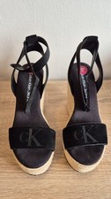 CALVIN KLEIN scarpa donna scarpa estiva CK sandalo EU nero 36 - come nuova