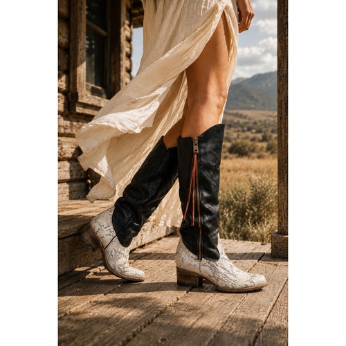 Stivali western alti freebird - western,