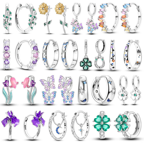 Orecchini cerchio argento - cerchio,