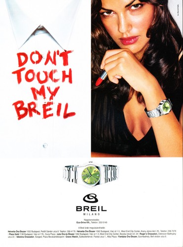 Breil watch magazine promo - magazine, ad