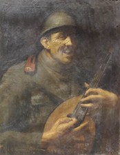 Dipinto Ottocento Campestrini