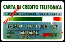 CARTONCINO FAC SIMILE DI CARTA