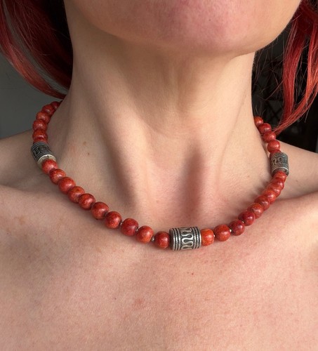 Collana girocollo vintage 925