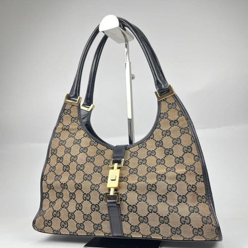 Gucci jackie tela nera - gucci,