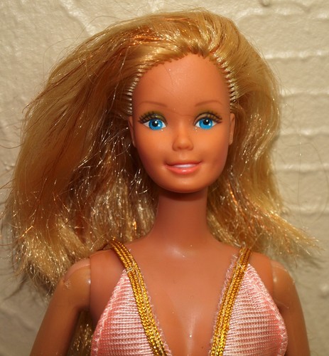 Barbie vintage 1980 golden - barbie,