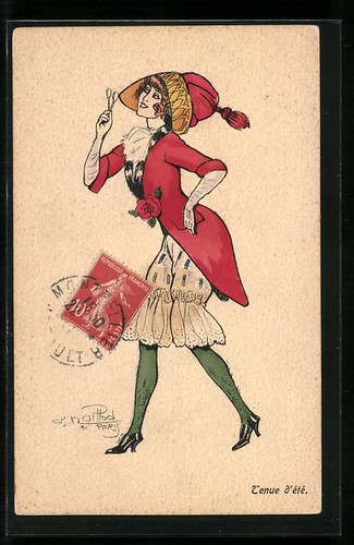 Cartolina artista charles - cartolina,